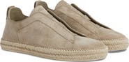 ZEGNA Triple Stitch™ Espadrille Slip-On Sneaker