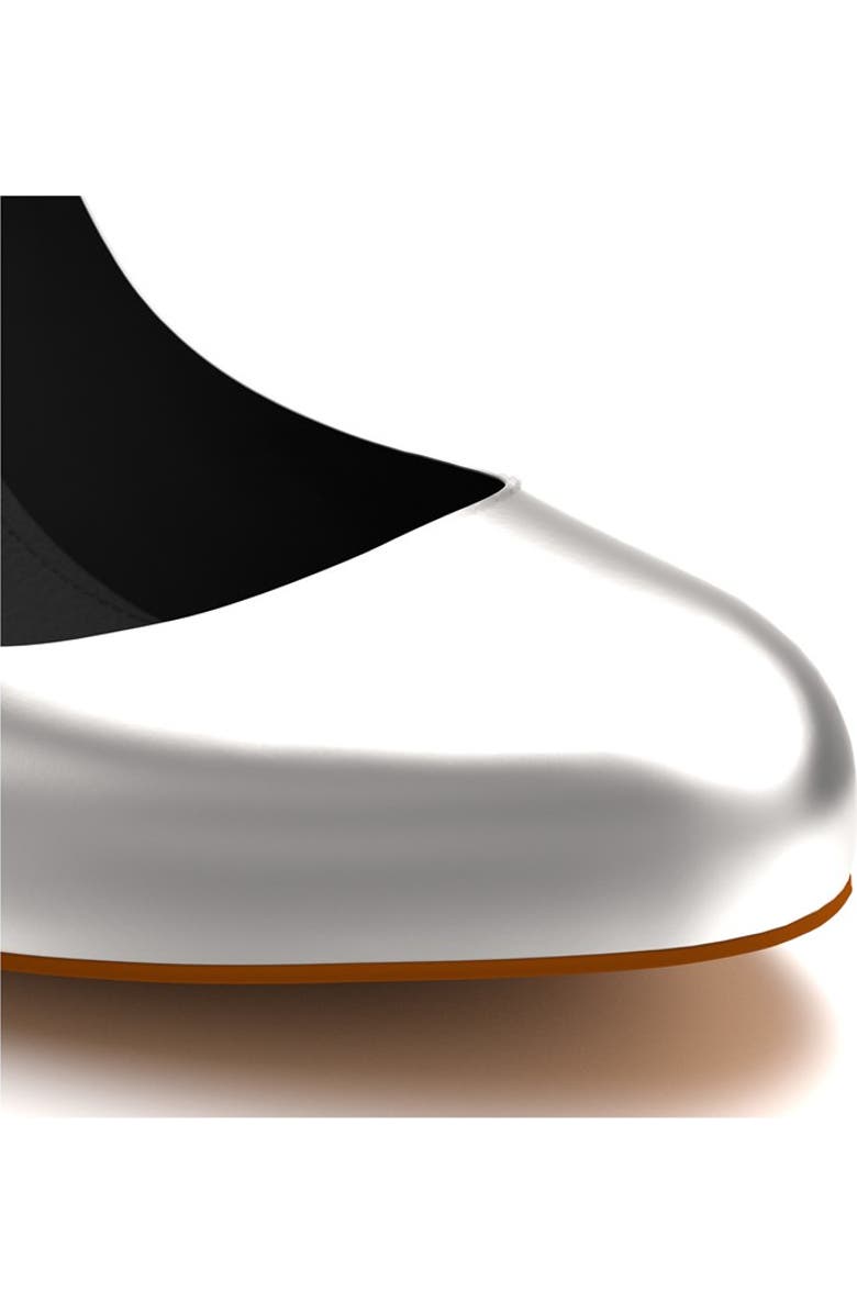 Shoes of Prey Round Toe Metallic Pump, Alternate, color,