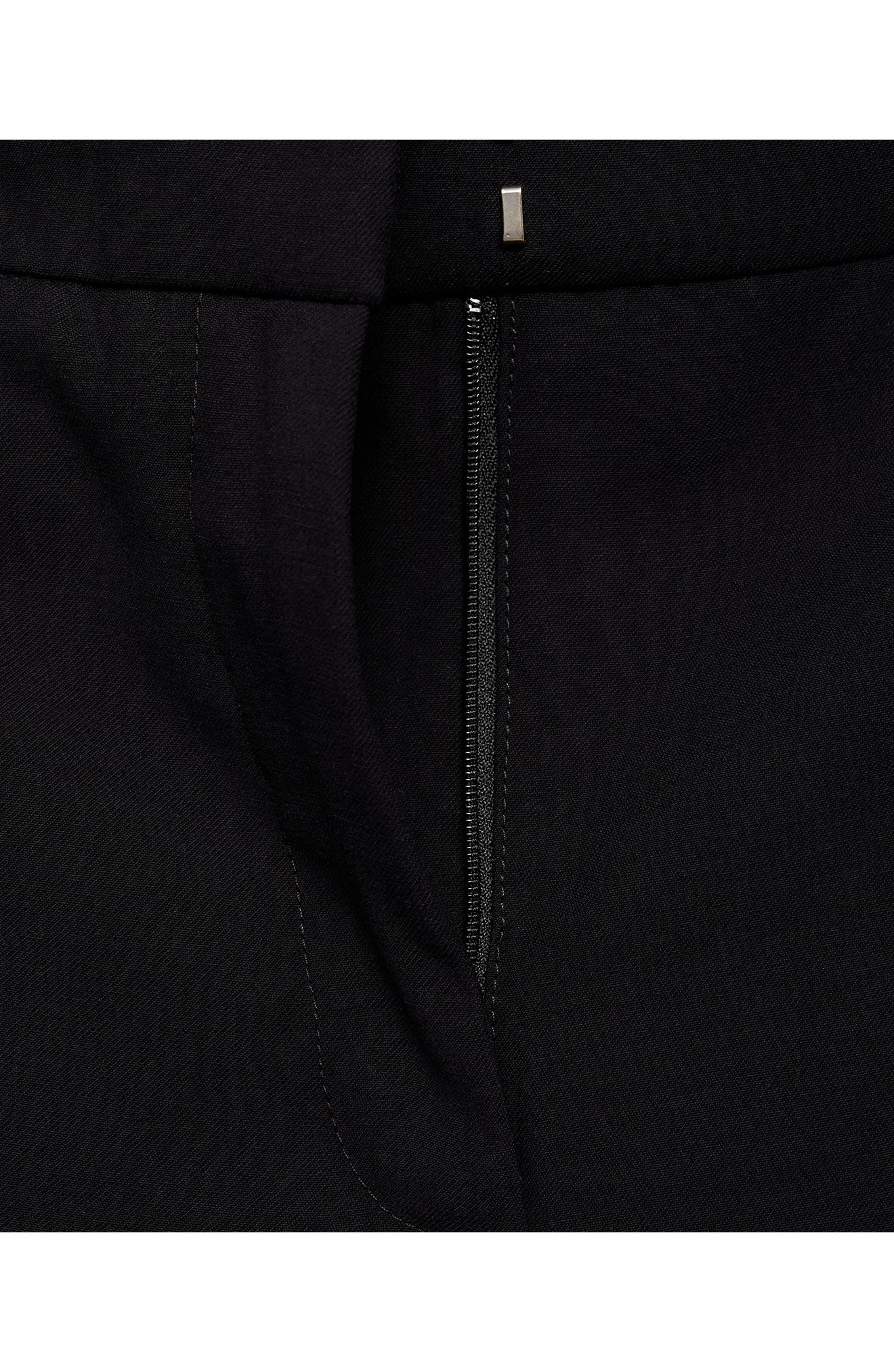 Creased Wide Leg Pants - image 2