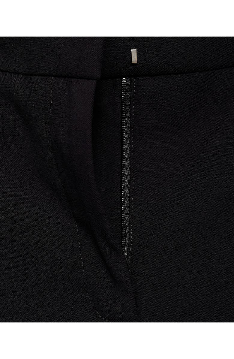 MANGO Creased Wide Leg Pants, Alternate, color,