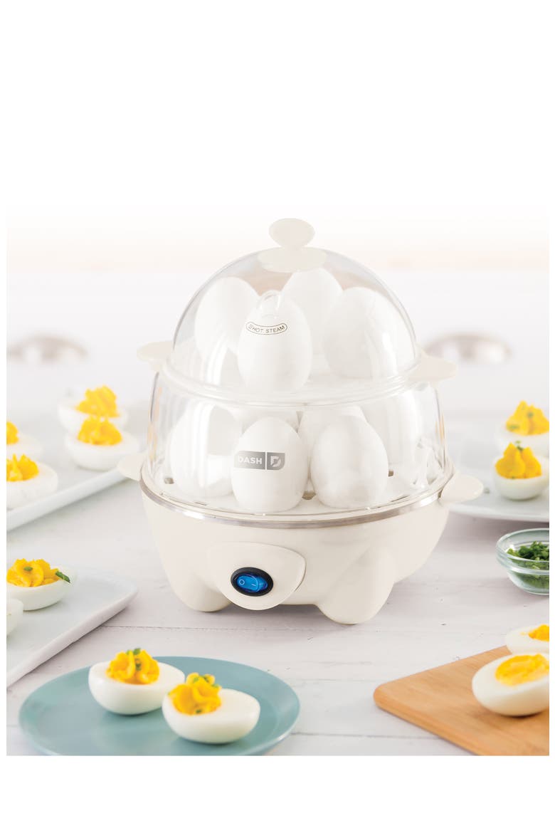 Deluxe Egg Cooker, Alternate, color, CREAM