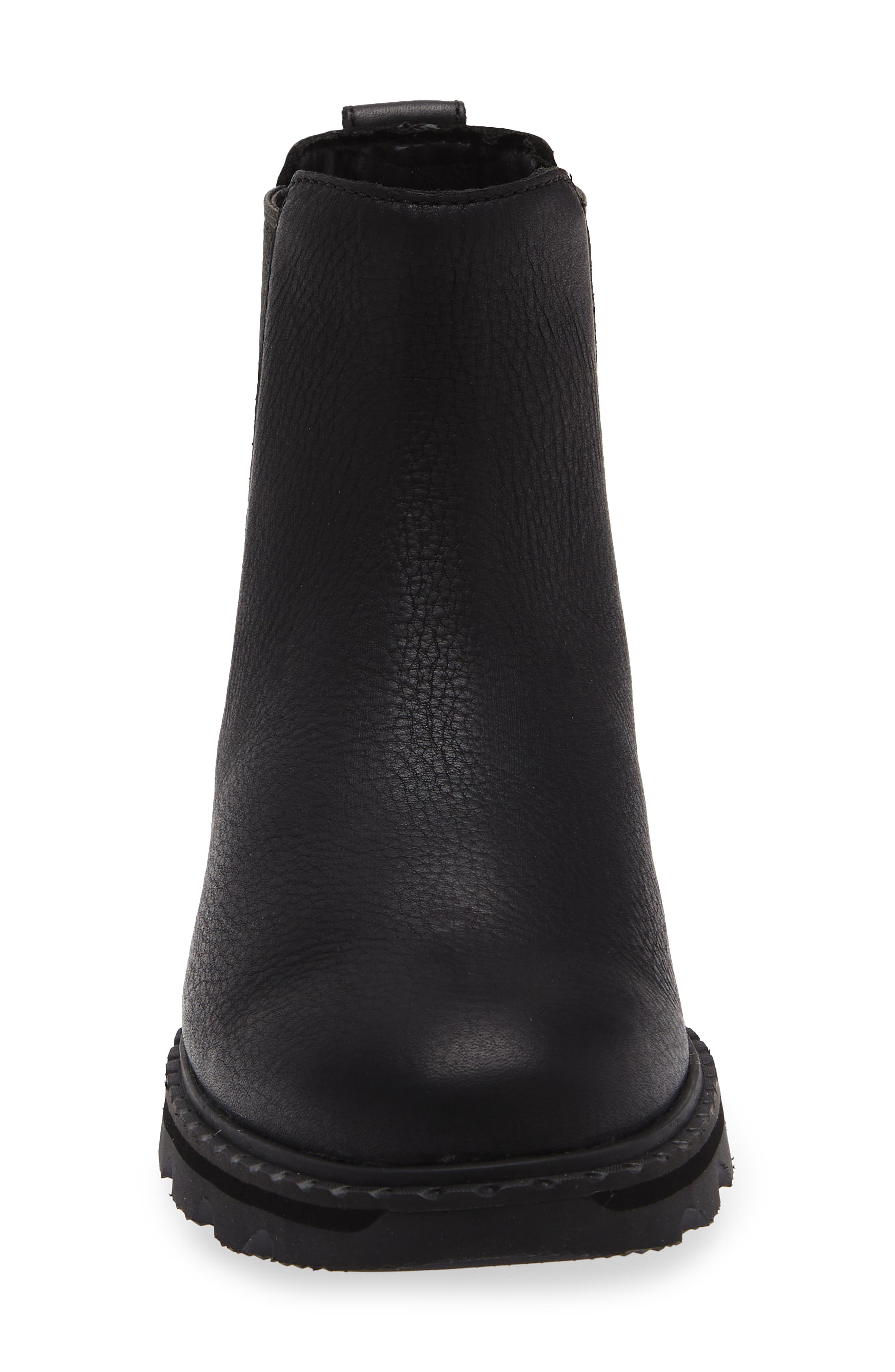 SOREL Lennox Waterproof Chelsea Boot, Alternate, color, Black