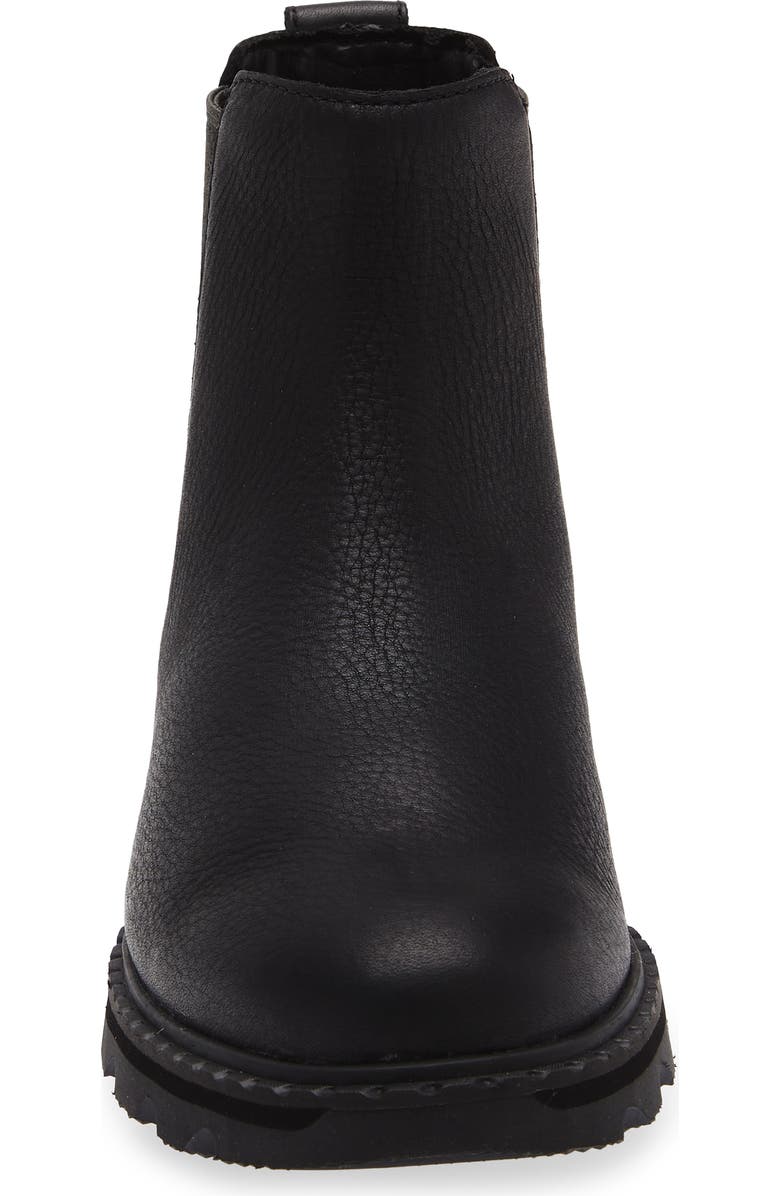 SOREL Lennox Waterproof Chelsea Boot, Alternate, color, Black