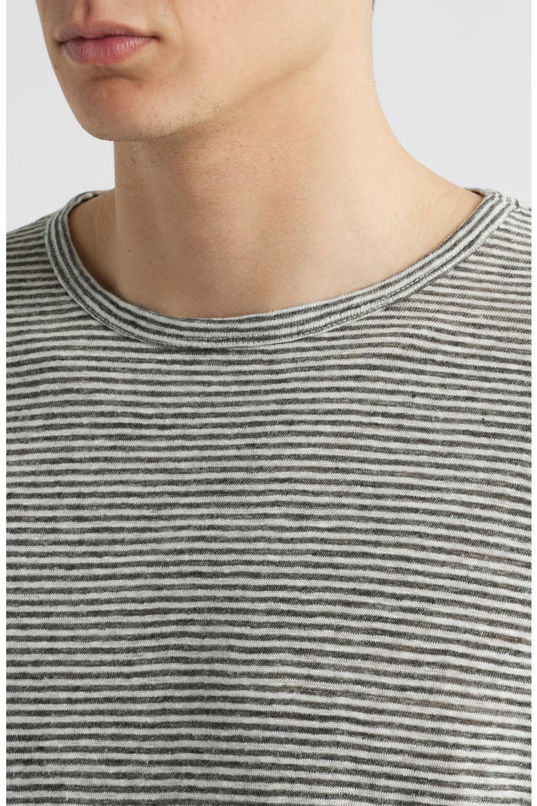 Sun Linen Long Sleeve T-Shirt, Alternate, color, LINES