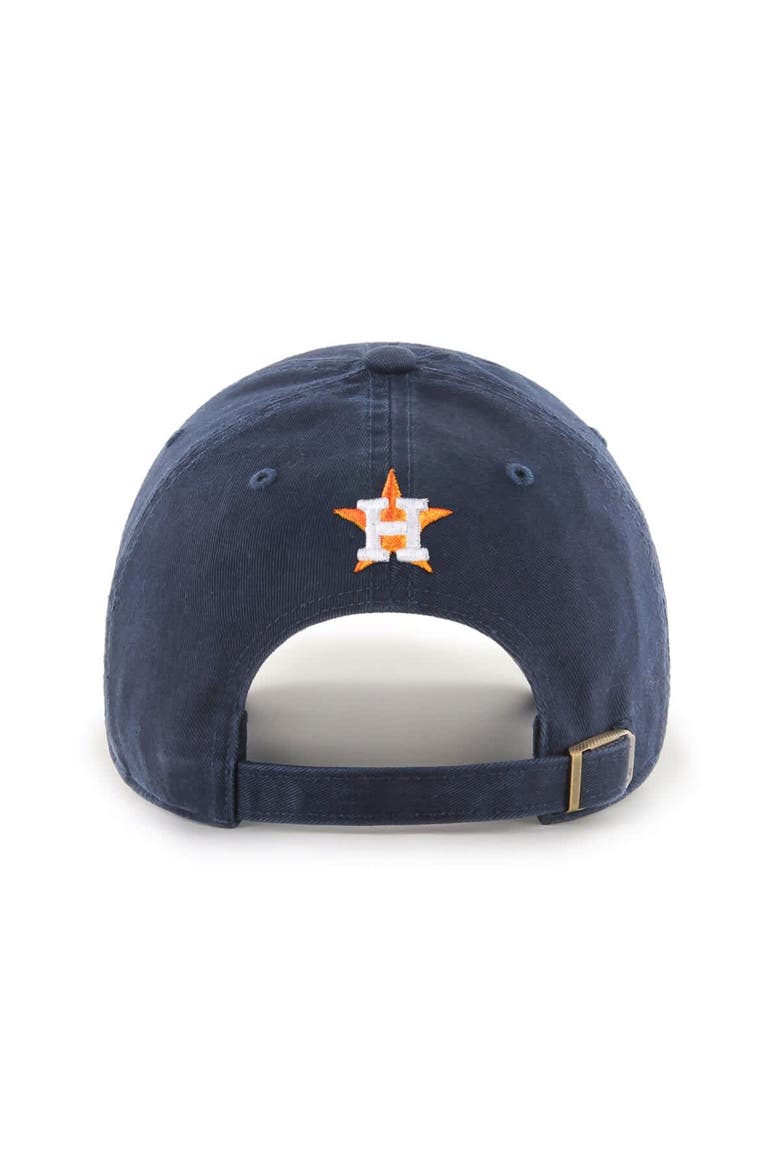 Men's '47  Navy Houston Astros Ice Cream Helmet Clean Up Adjustable Hat, Alternate, color, Navy