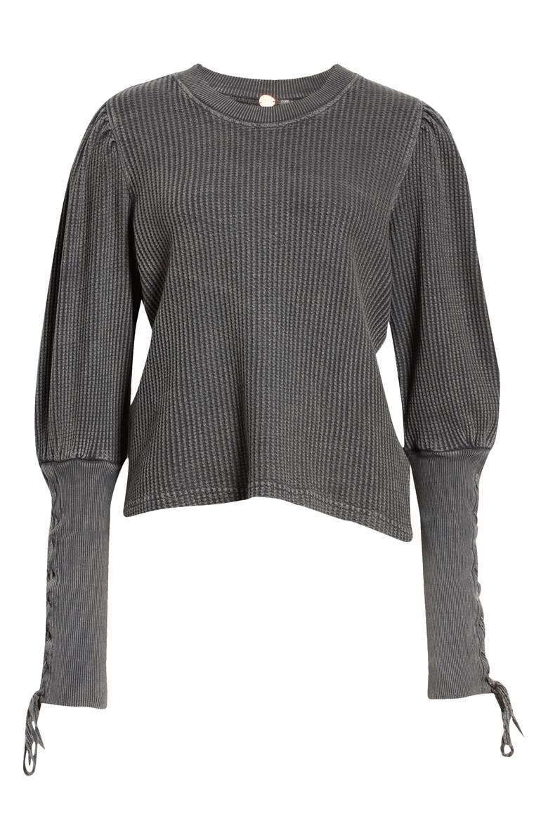 Free People Tasha Thermal Shirt, Alternate, color,