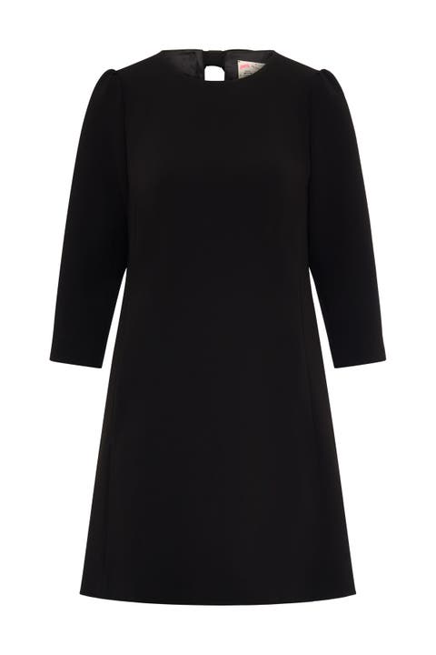 The Little Black Dress With Bow Detail, Kneelength