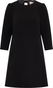 Maison Common The Little Black Dress With Bow Detail, Kneelength