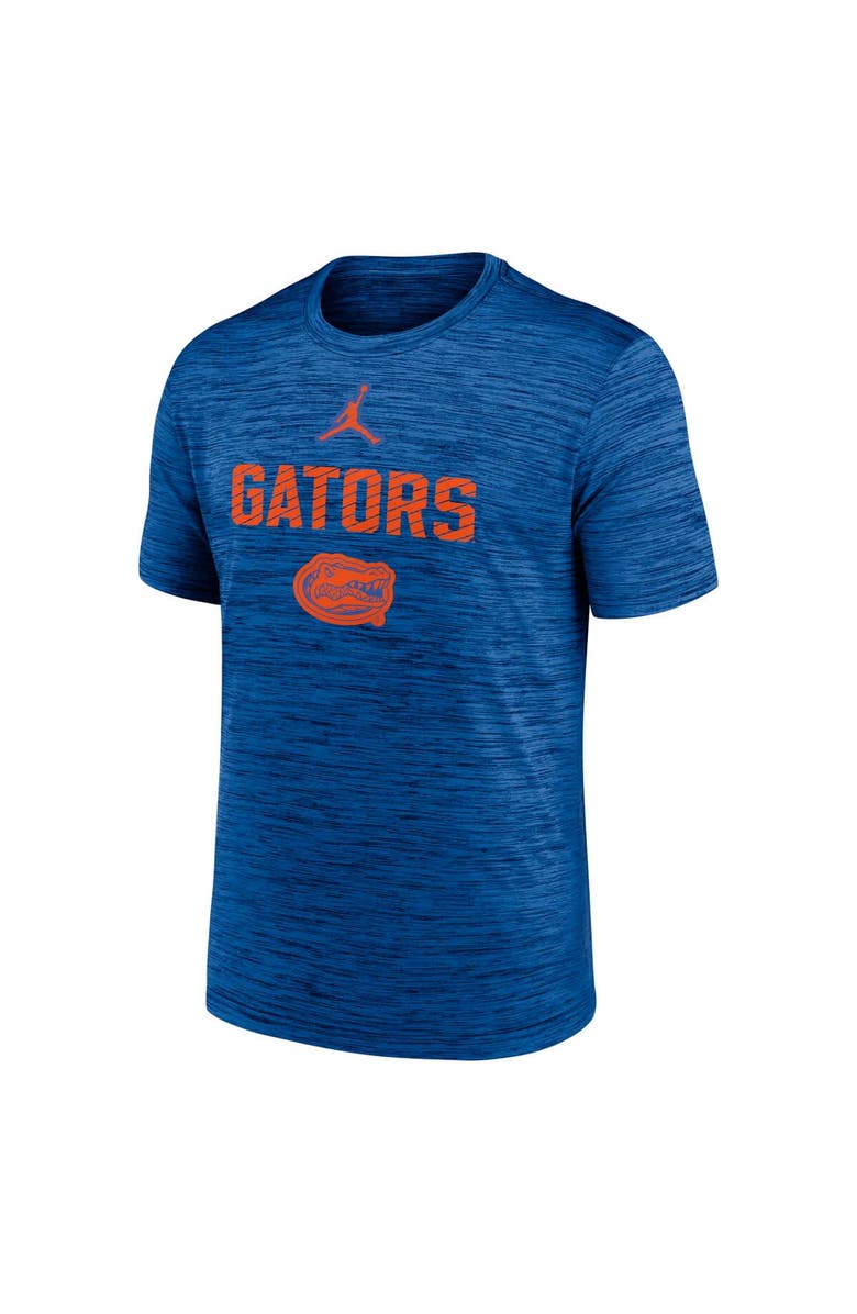 Jordan Brand Men's Jordan Brand Royal Florida Gators Campus Slant Velocity Performance T-Shirt, Alternate, color, Royal