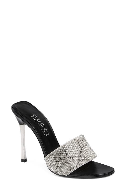 Bombshell Trinity Crystal Sandal (Women)