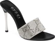 Gucci Bombshell Trinity Crystal Sandal