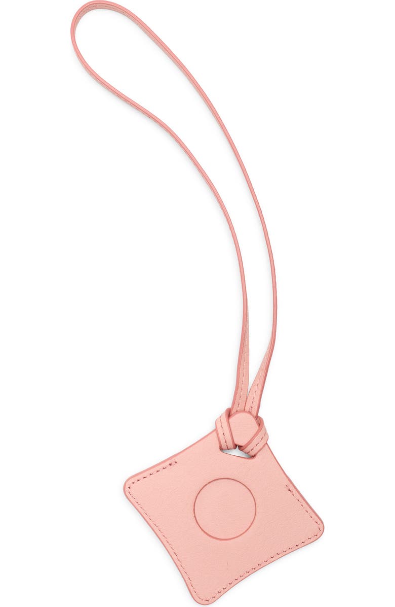 MCM Stark Lauretos Bag Charm, Alternate, color, Silver Pink