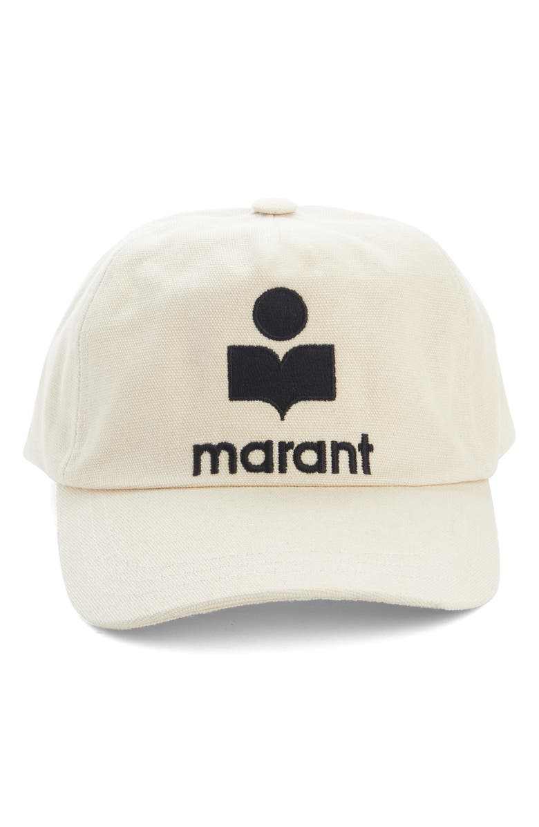 Isabel Marant Tyron Logo Baseball Cap, Alternate, color,