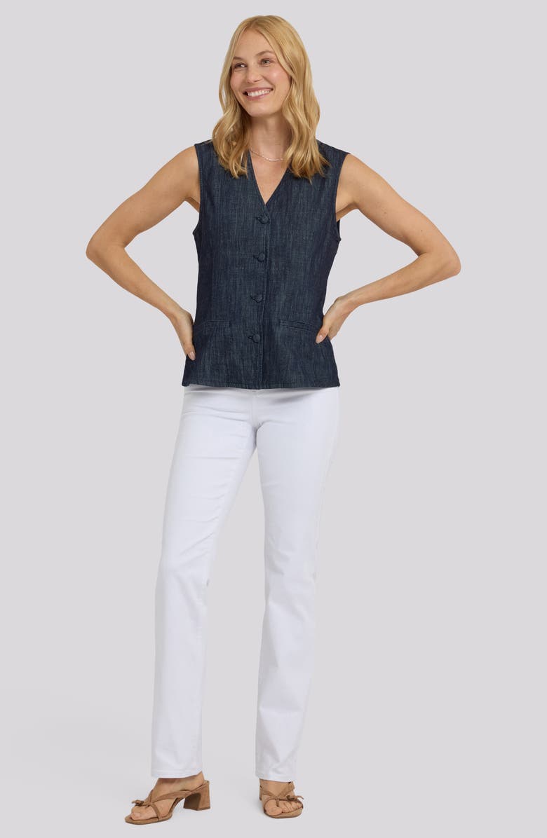 NYDJ Denim Vest, Alternate, color, 