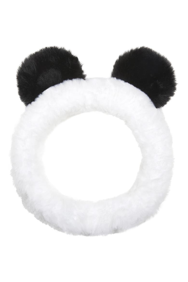 Panda Headband, Main, color, NO COLOR