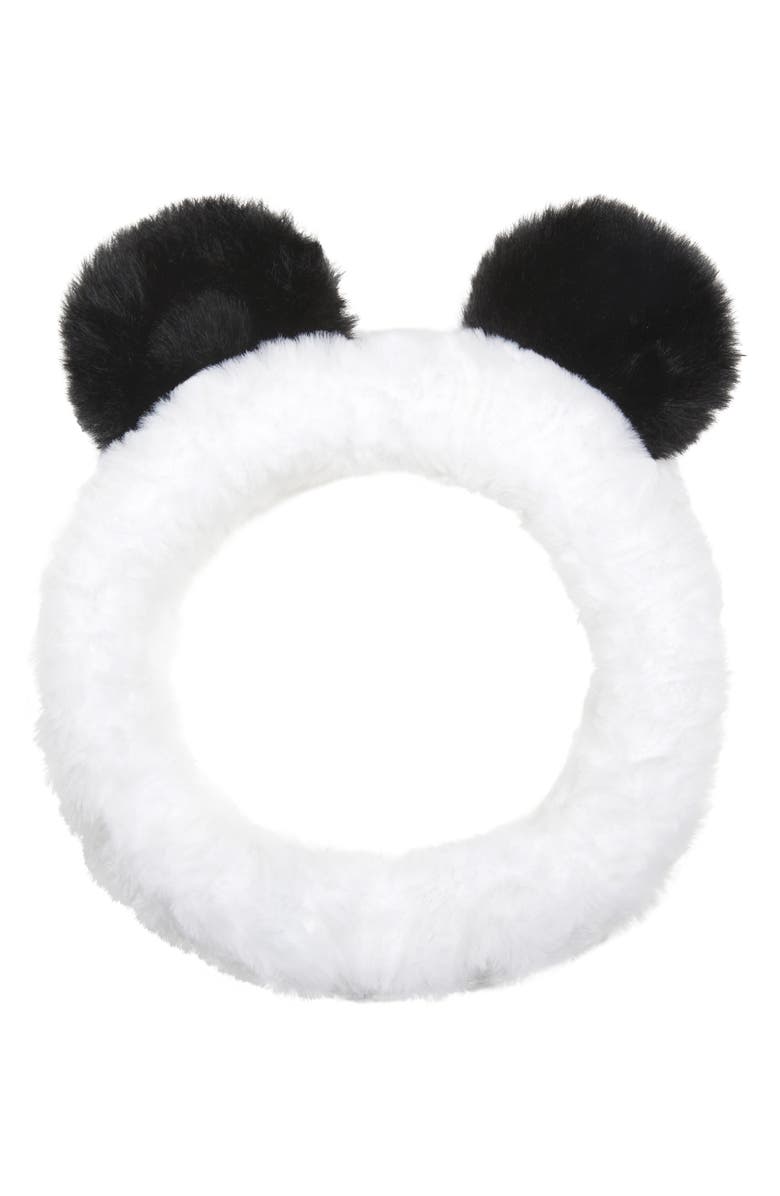 I DEW CARE Panda Headband, Main, color, 