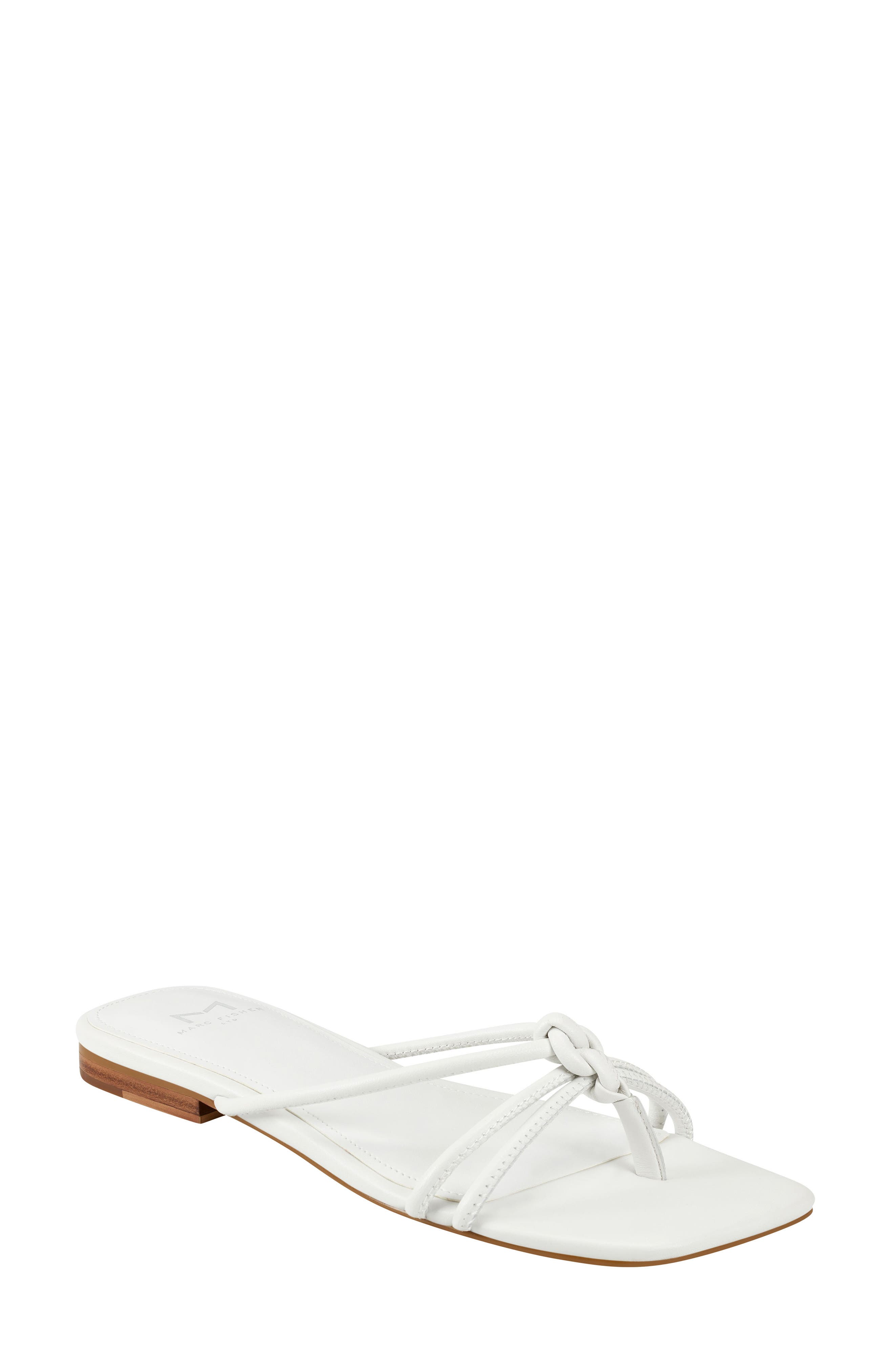 Monty Sandal, Main, color, WHITE LEATHER