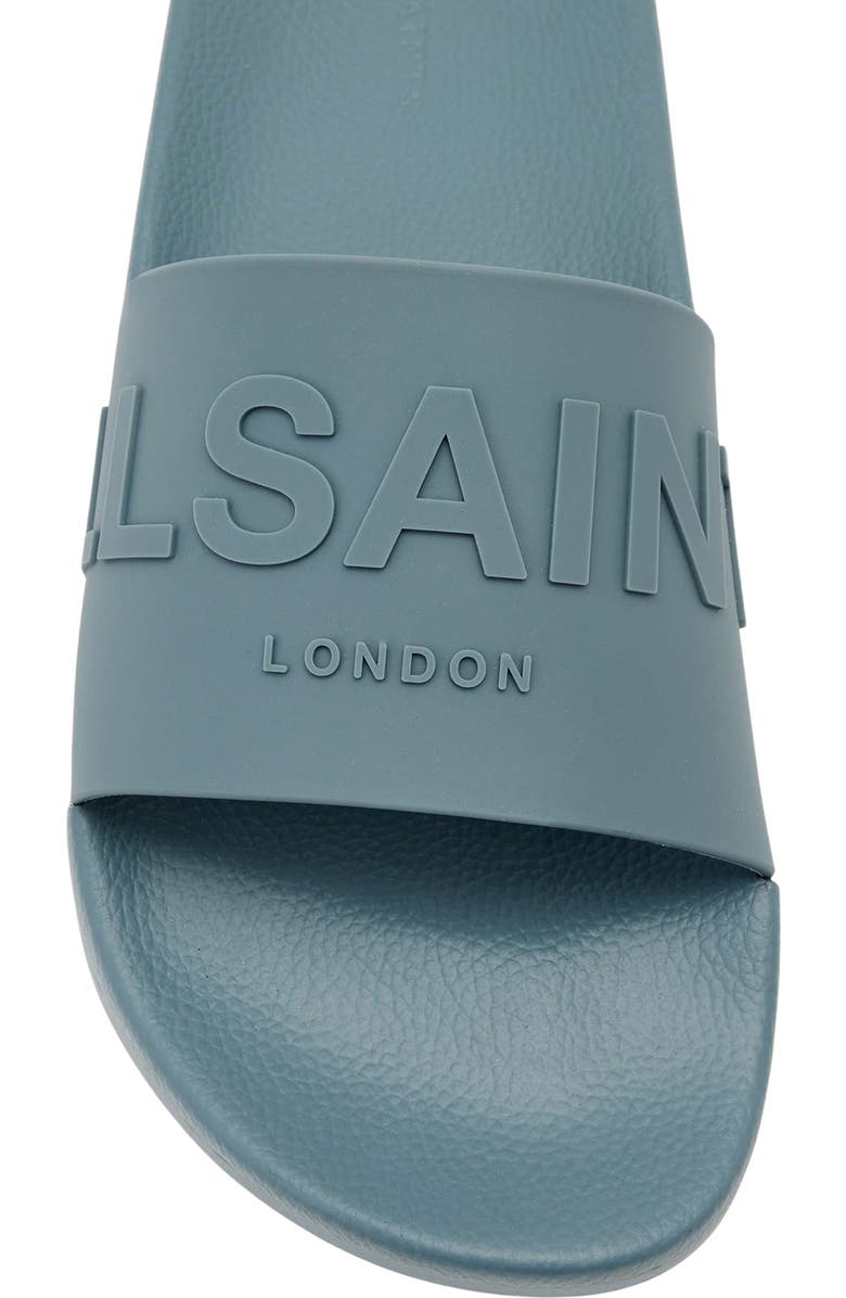 AllSaints Biggy Slide Sandal, Alternate, color, Airforce Blue