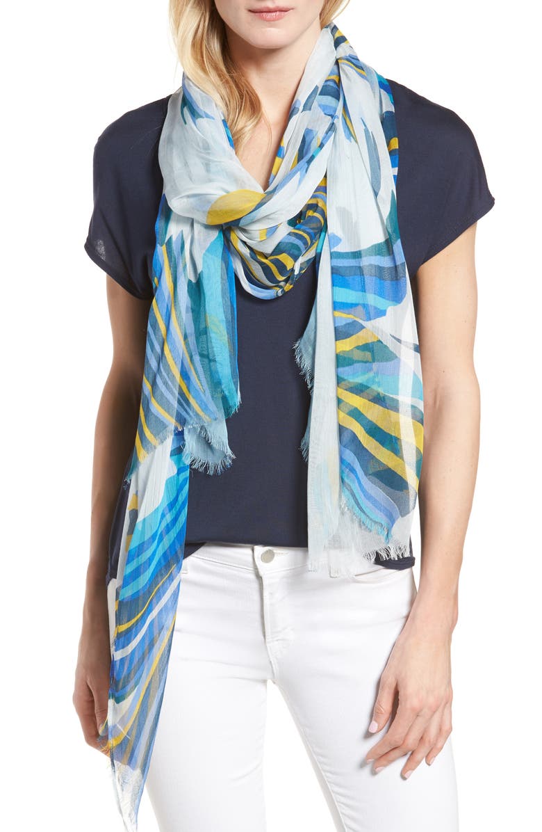 Halogen<sup>®</sup> Leaf Tumble Scarf, Main, color, 