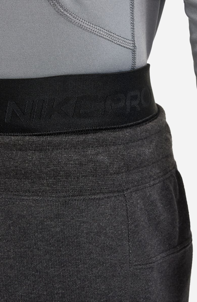 Nike Kids' Pro Dri-FIT Athletic Tights, Alternate, color, Smoke Grey/ Smoke Grey/ Black