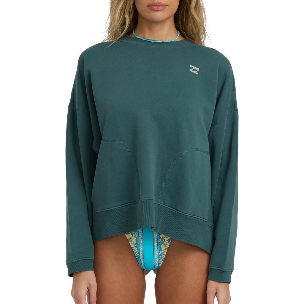 Billabong Don't Forget Crewneck Sweatshirt In Blue