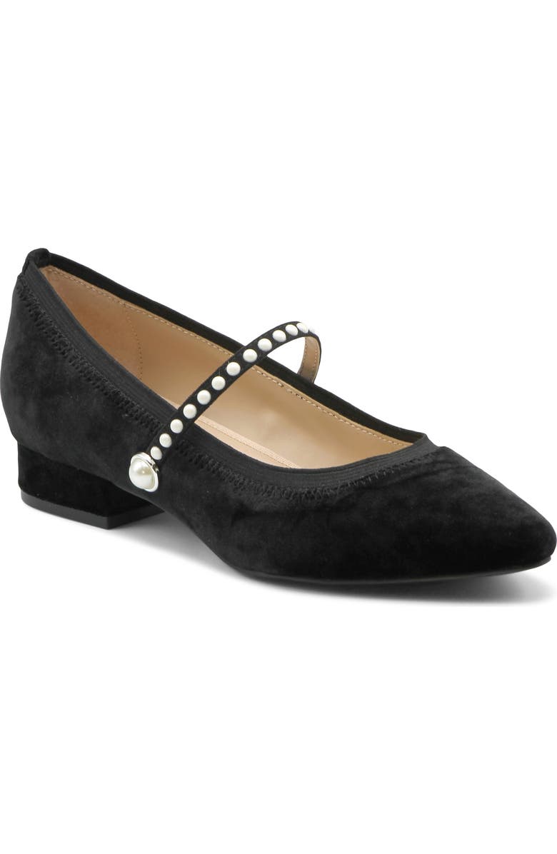 Adrienne Vittadini Piso Mary Jane Flat, Main, color,