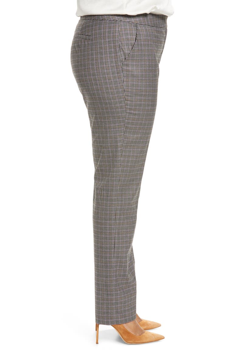 Stovepipe Pants, Alternate, color, PURPLE MULTI CHECK