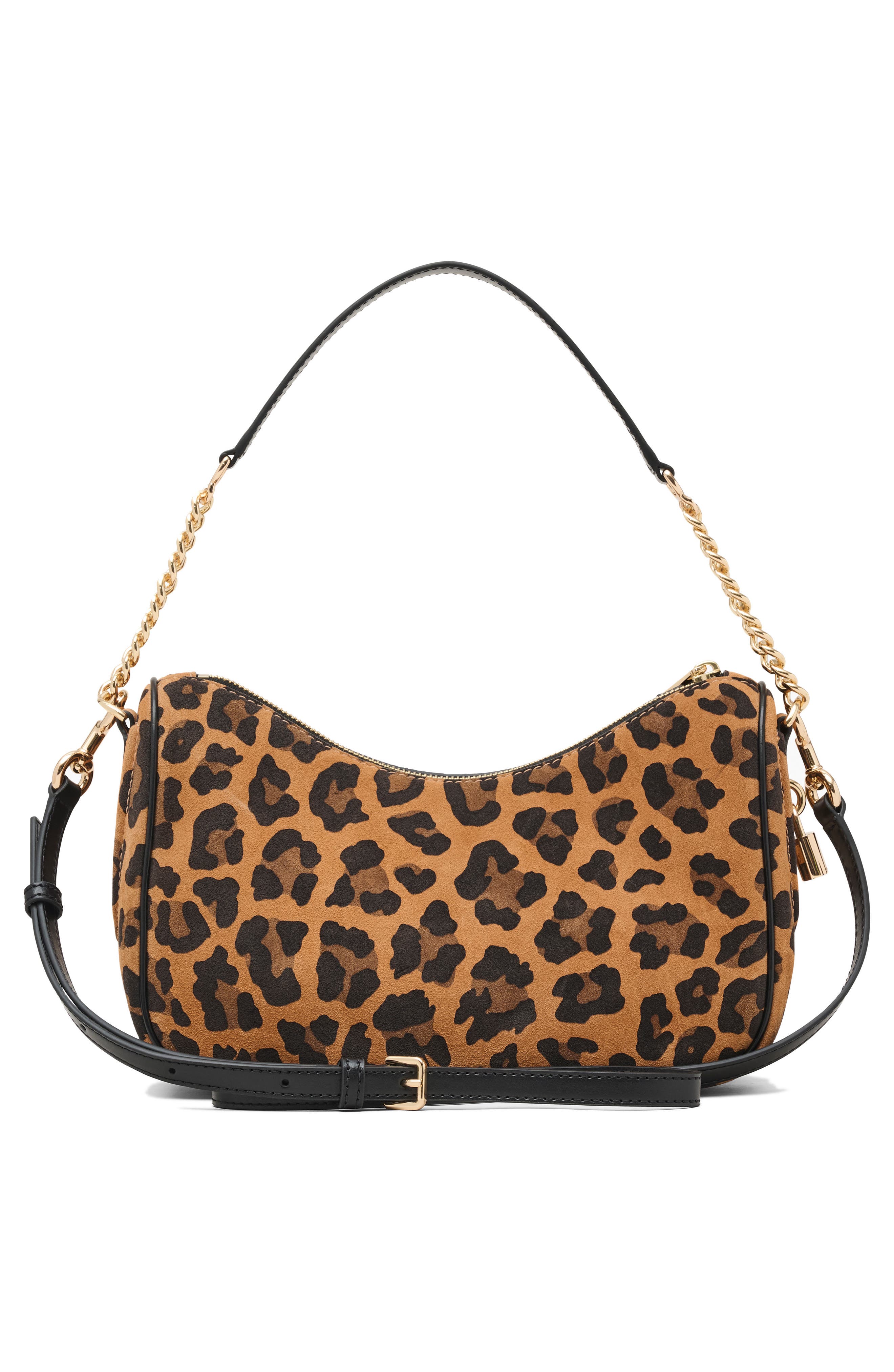 Convertible Shoulder Bag, Alternate, color, LEOPARD MULTI