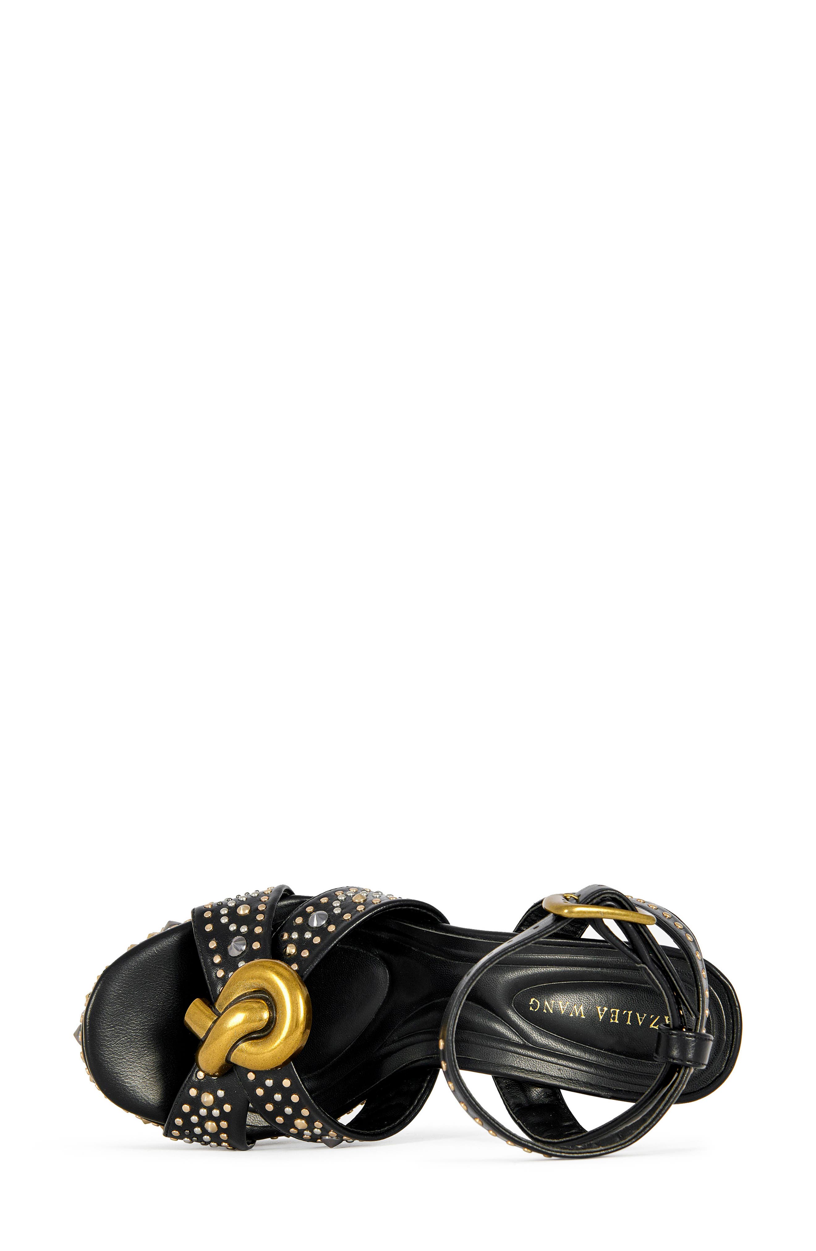 AZALEA WANG Yuma Ankle Strap Platform Sandal, Alternate, color, 