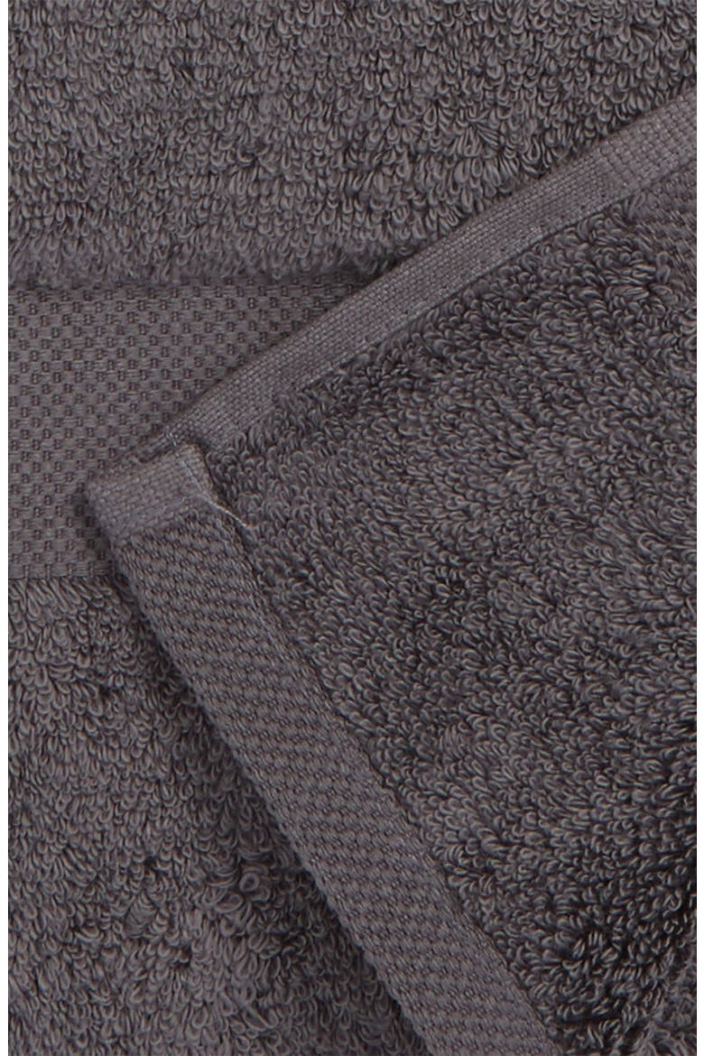 Lotus Hand Towel, Alternate, color, CHARCOAL