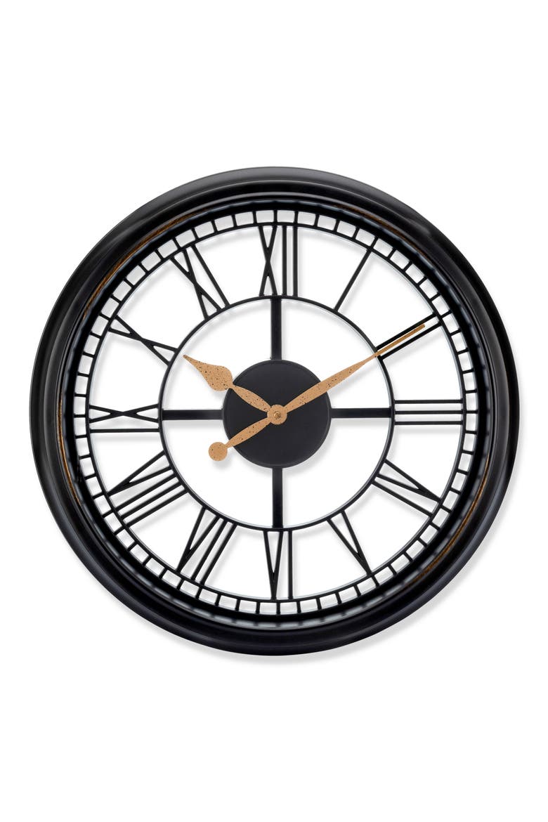 Wall Clock, Main, color, BROWN