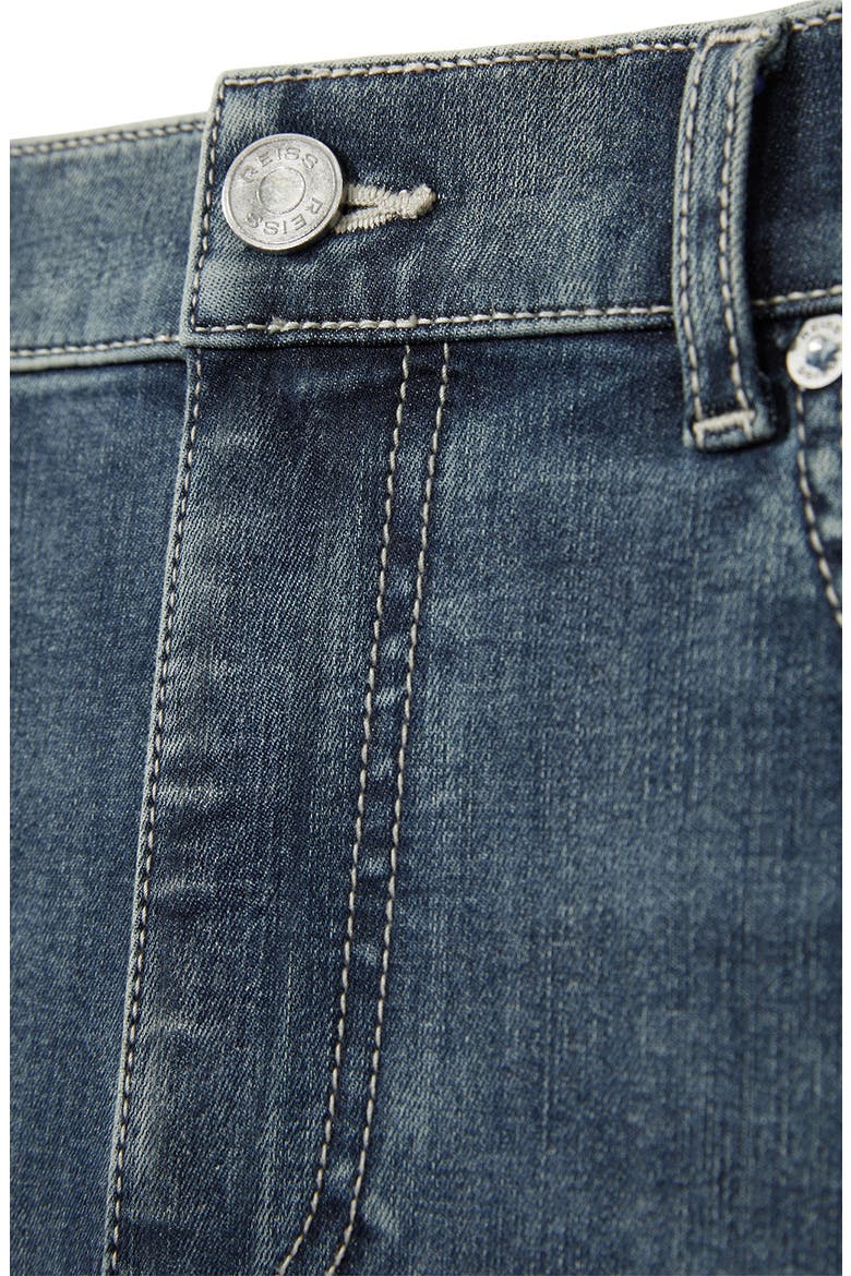 Bleaker Slim Fit Jeans, Alternate, color, WASHED INDIGO