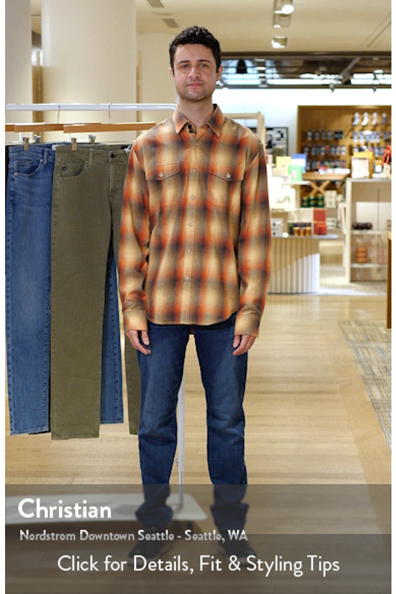 Ranchero Modern Fit Plaid Cotton Button-Up Shirt video