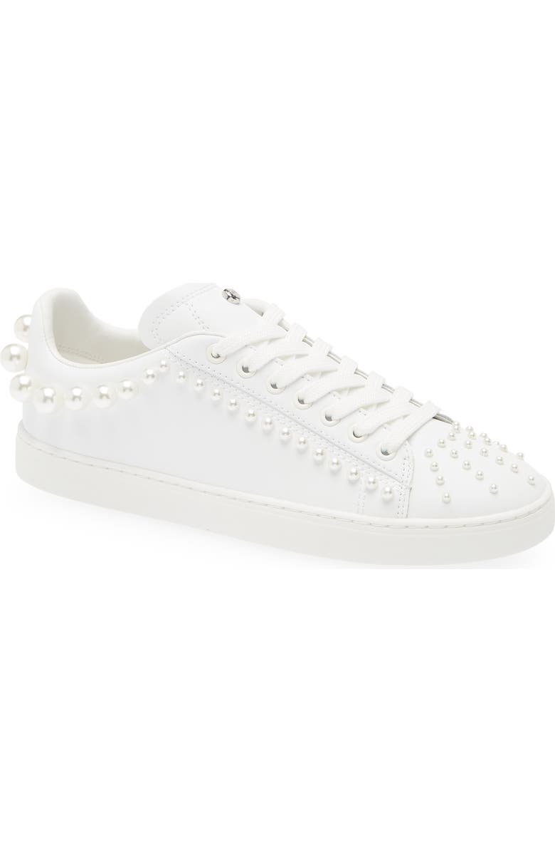 Stuart Weitzman Goldie Sneaker, Main, color, White
