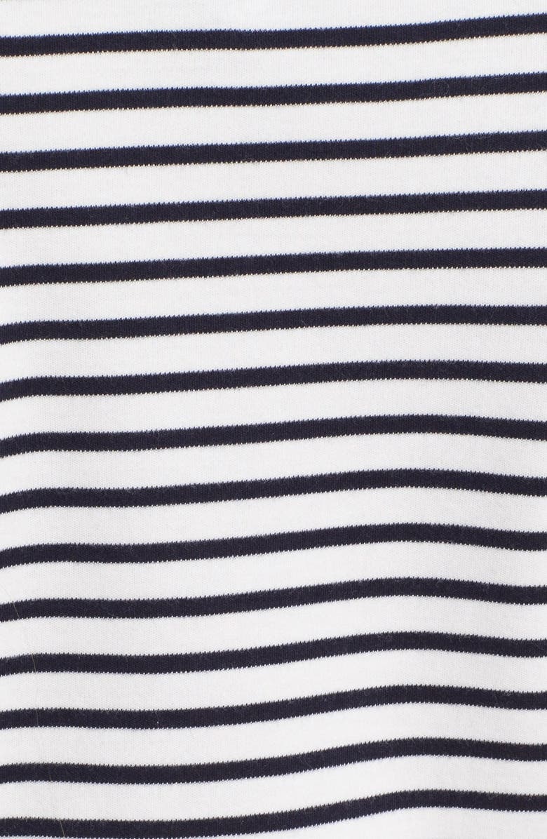 Theory 'Cherry' Stripe Pima Cotton T-Shirt Dress, Alternate, color, 