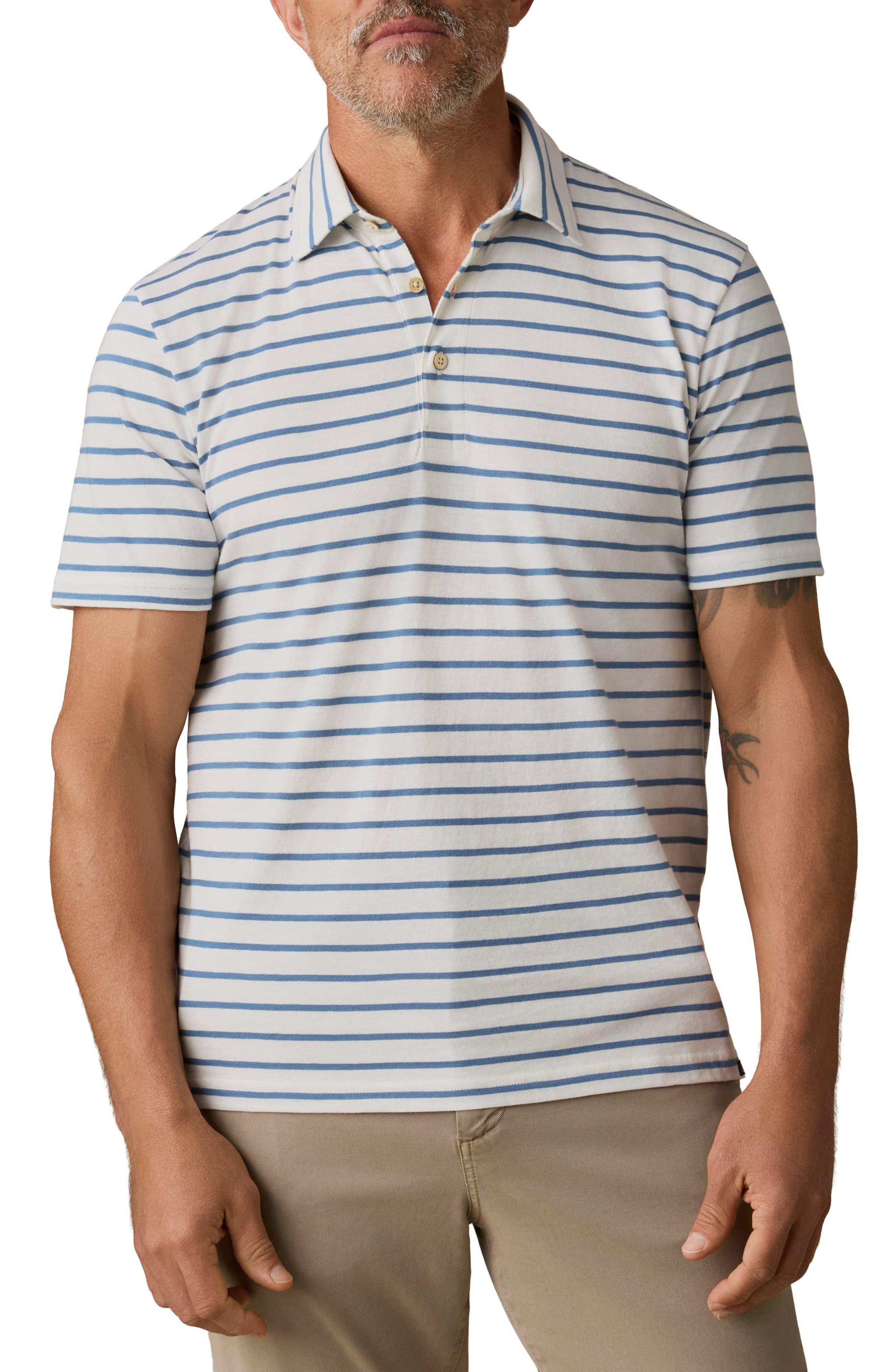 selected WHITE MARINE STRIPE