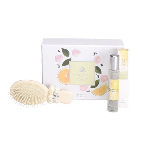 Mandarin & Green Tea Eau De Parfum & Hair Care Gift Set