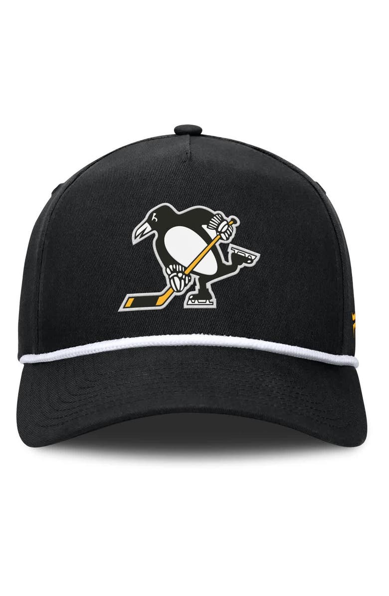 FANATICS Men's Fanatics Black Pittsburgh Penguins Authentic Pro Alt Jersey A-Frame Adjustable Hat, Alternate, color, Black