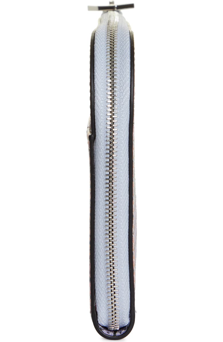 Ganni Print Leather Pouch, Alternate, color,