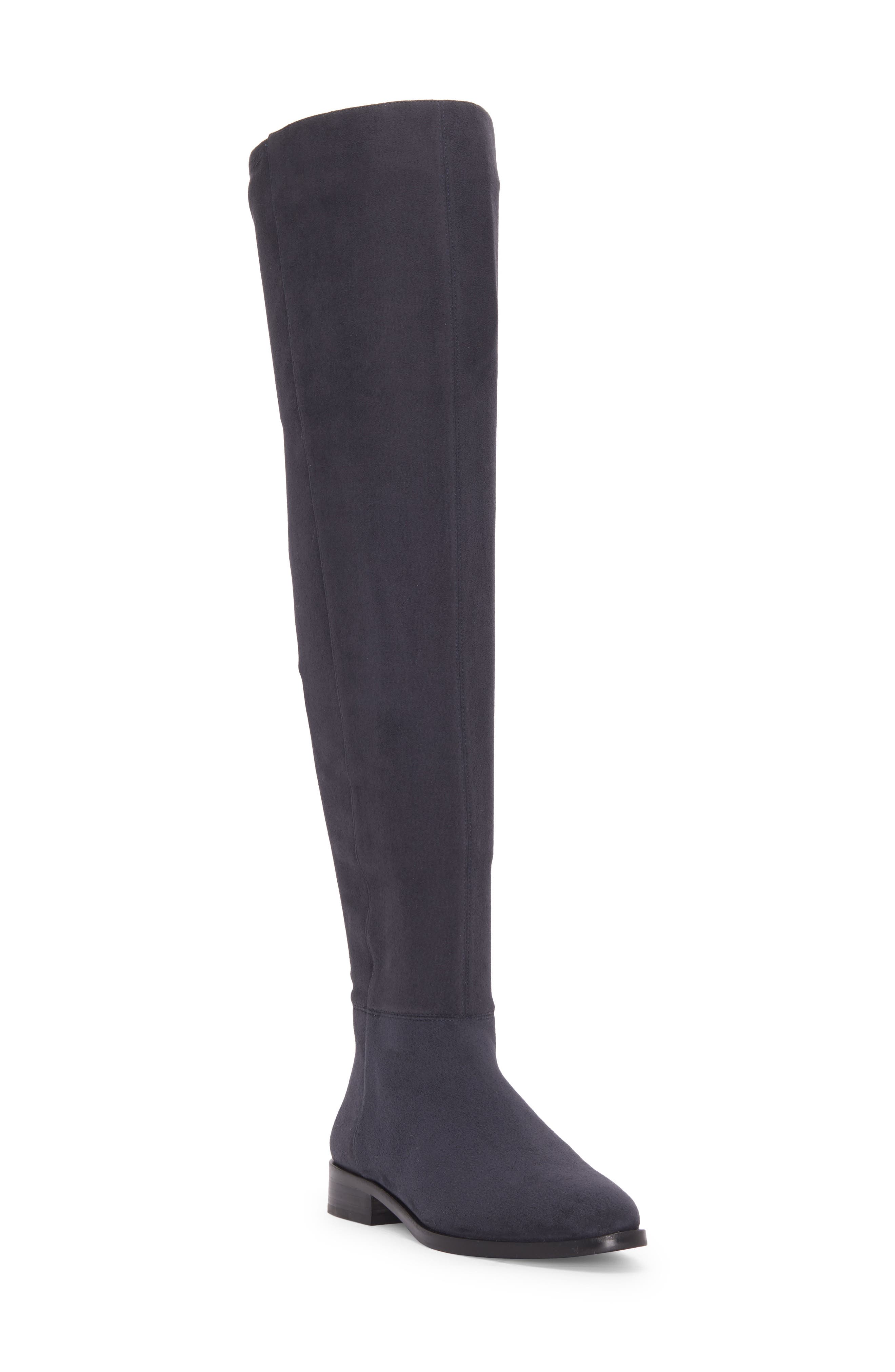 Hailie Over the Knee Boot, Main, color, NOCTURNE FAUX SUEDE