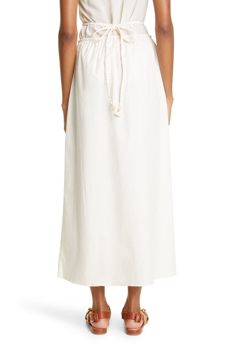 Mother Nature Midi Skirt, Alternate, color, ECRU