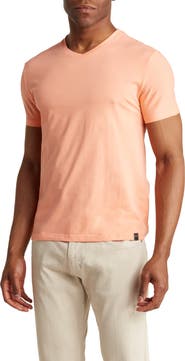 T.R. PREMIUM Solid V-Neck T-Shirt