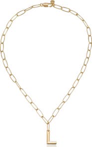 Ettika Initial Pendant Necklace