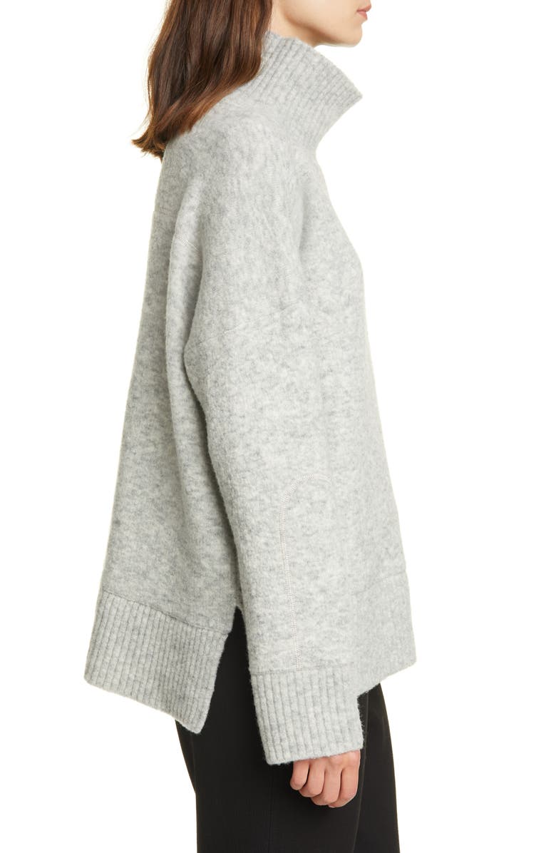 Club Monaco Oversize Turtleneck Sweater, Alternate, color, 