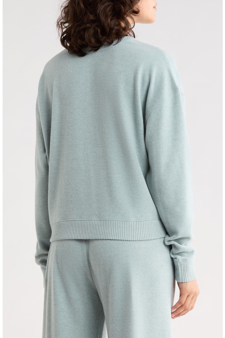 The Lounger Crewneck Sweatshirt, Alternate, color, HEATHER SAGE MIST