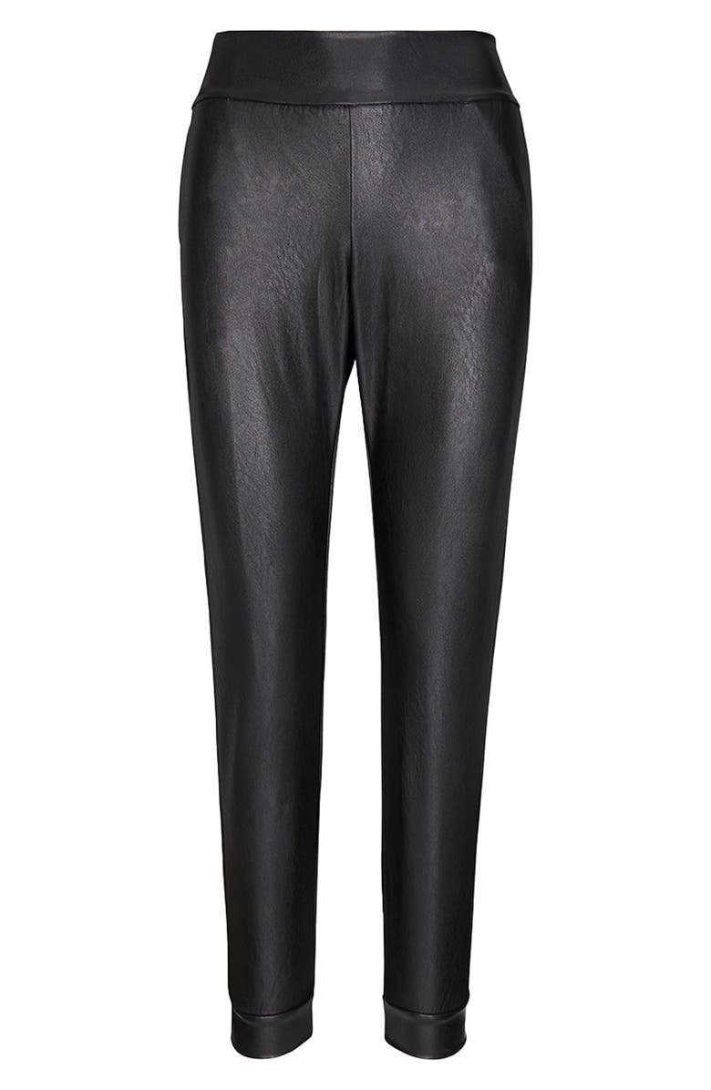 Commando Faux Leather Joggers, Alternate, color, 
