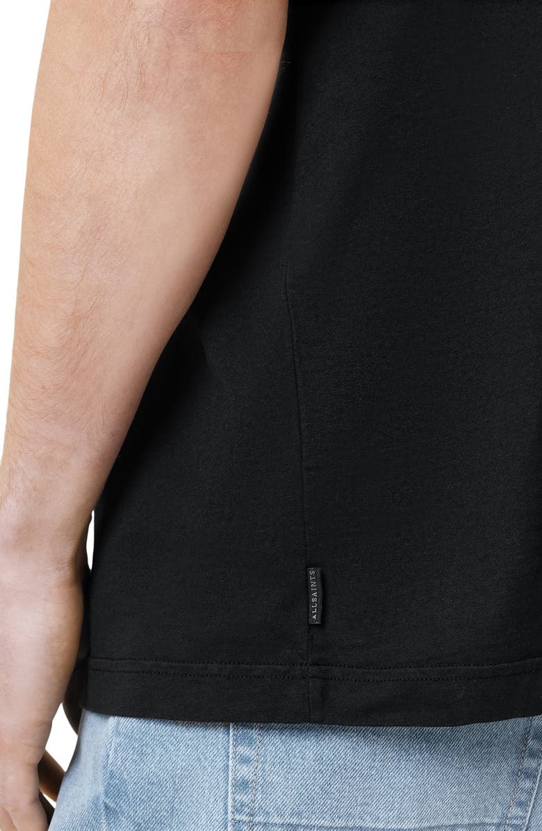 AllSaints Sonny Short Sleeve Crewneck Cotton T-Shirt, Alternate, color, 