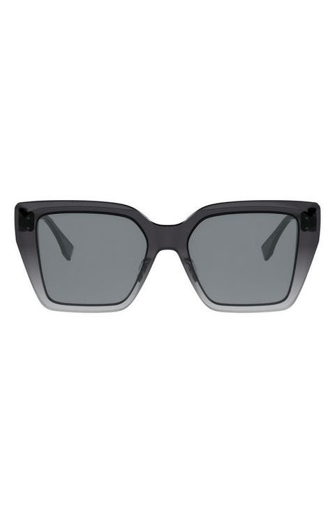 FF Diamonds 54mm Gradient Square Sunglasses