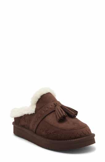 Flory Faux Shearling Clog