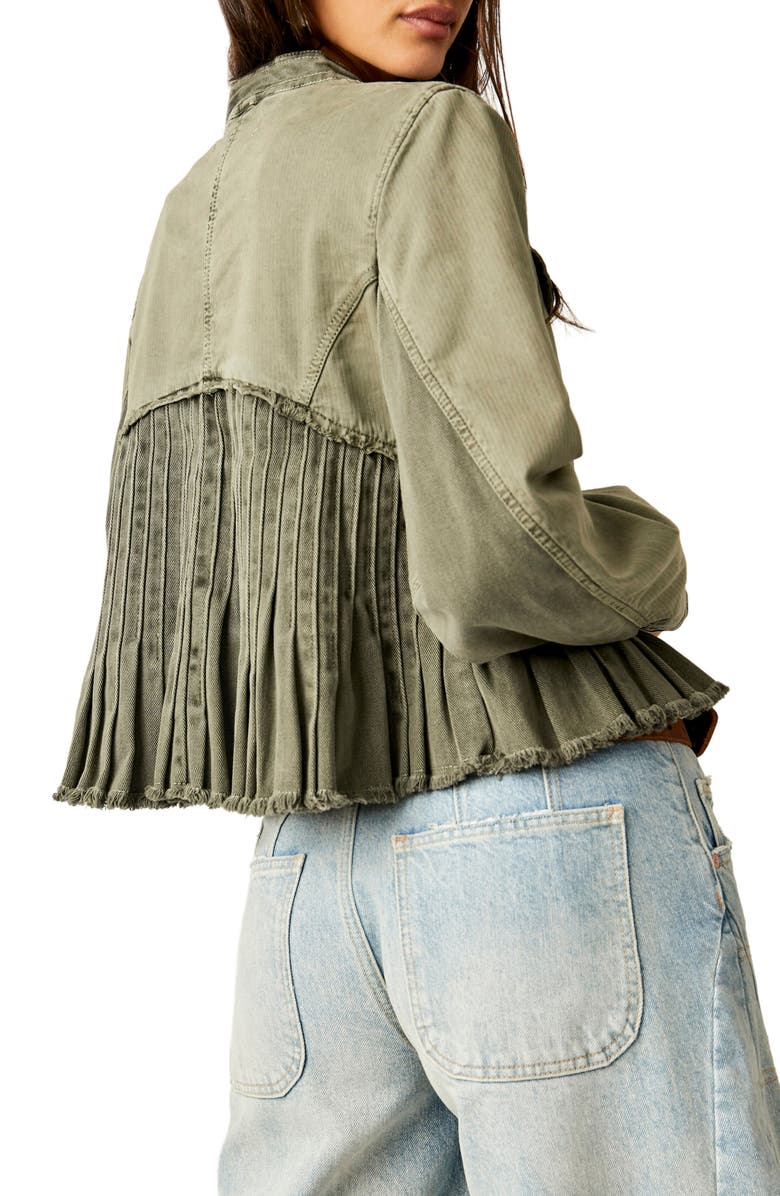 Free People Cassidy Denim Jacket, Alternate, color, 